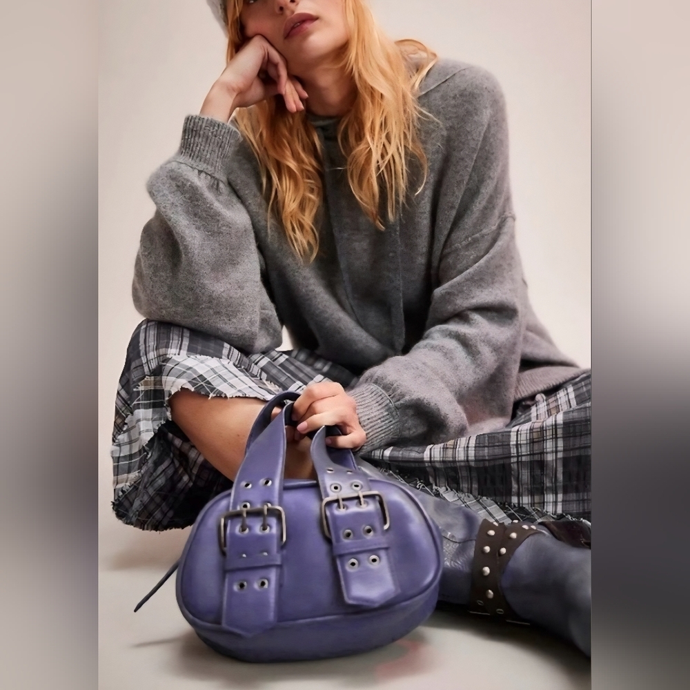 NWOT Free People Say Yes Handbag Lavender